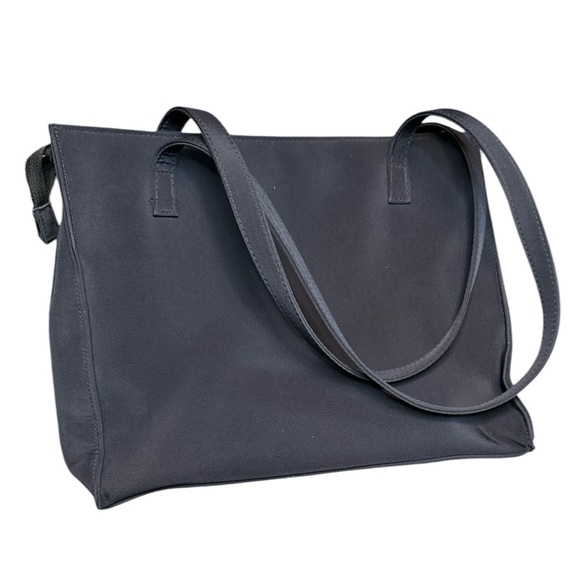 Kookai navy blue nylon shoulder bag - Picture 6 of 6